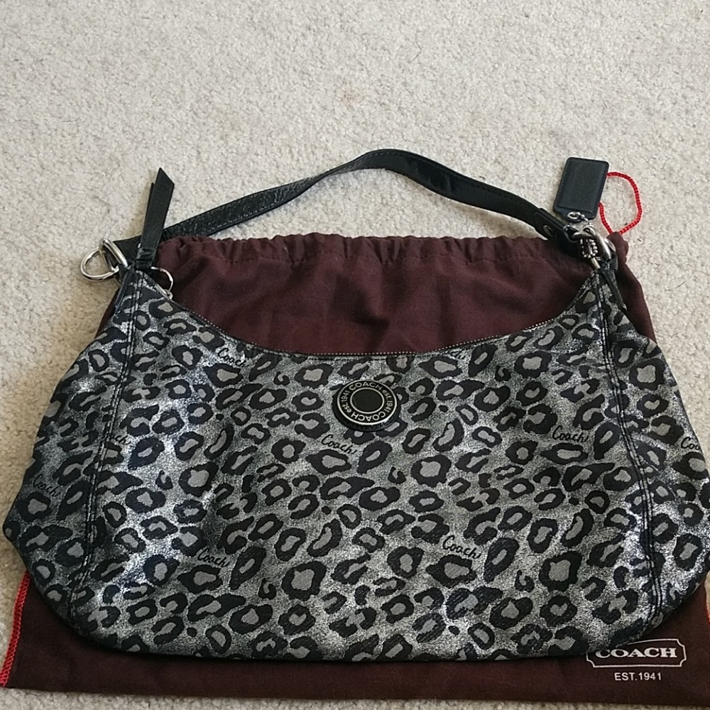 EUC Coach Ocelot Purse